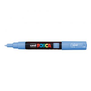 Marker Posca PC-1M, Niebieski Błękitny pastelowy